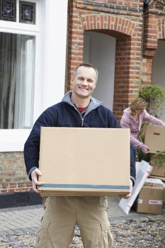 Twickenham house moving preparation with boxes and planning