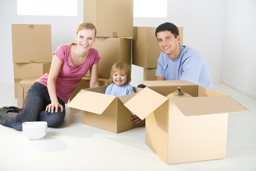 Team collecting bulky furniture from a Twickenham home