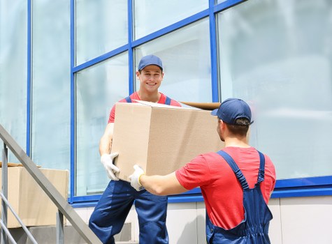 Storage and packing supplies used by removal companies in Twickenham