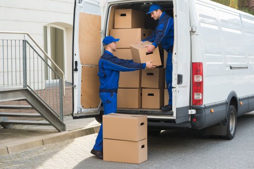 Professional house removalists in Twickenham helping with a residential move