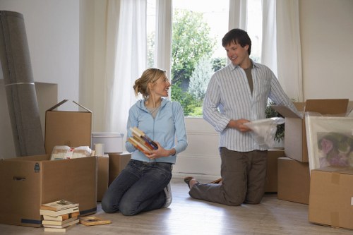 Safe and professional Twickenham Removals team at work