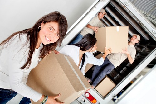 Keyboard navigation on a Twickenham removals webpage
